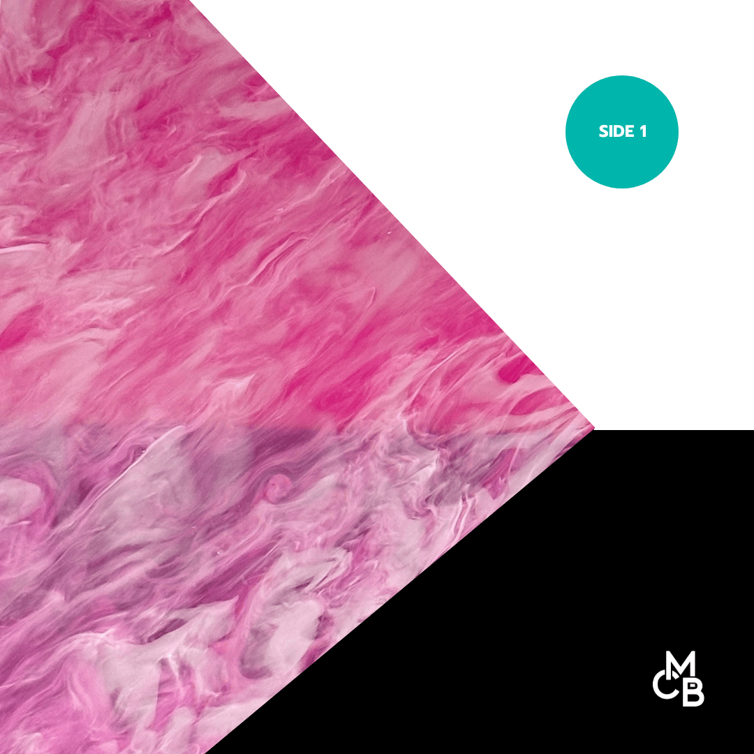 1/8" Pink Taro Marble Cast Acrylic Sheets - Acrylic Sheets